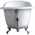 Small Deep Popular 60 Slipper Clawfoot Iron Bathtub